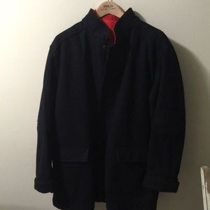 Ermenegildo Zegna Yachting men’s wool coat With zip out vest